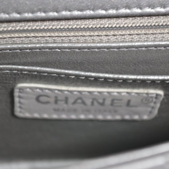 Chanel Silver Flap Bag - Picture 6 of 11